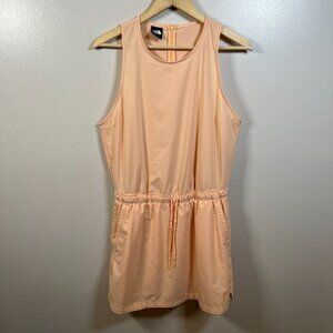 North Face Never Stop Wearing Adventure Dress Orange Athletic Travel Sz L